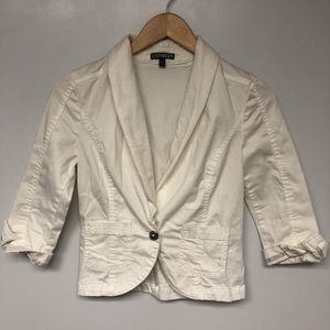 Express Size 2 White Blazer
